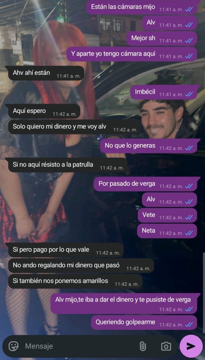 CuleyTonayan's tweet photo. 5545457638
Este tipo me están quemando por ardido,el día de su cita me faltó al respeto y entró a mí cuarto a la fuerza aplicando fuerza y golpes(por cierto según el es militar)y que yo esté informada es un delito abusar de su posición,más cuando ya no estás en ello https://t.co/HLbhibngP0
