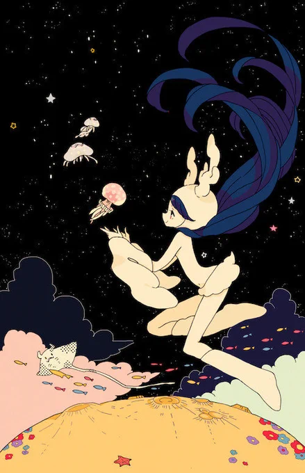 こちらの海の少女を描くのは、実は15年ぶりくらいなので、衣装のリメイクも含めて、すごくワクワクしながら完成させました。 既存作品を含め16点ほど展示予定で、イラスト本の新刊も販売予定です! よろしくお願いします! 会場 The Artcomplex Center of Tokyo アートコンプレックスセンター