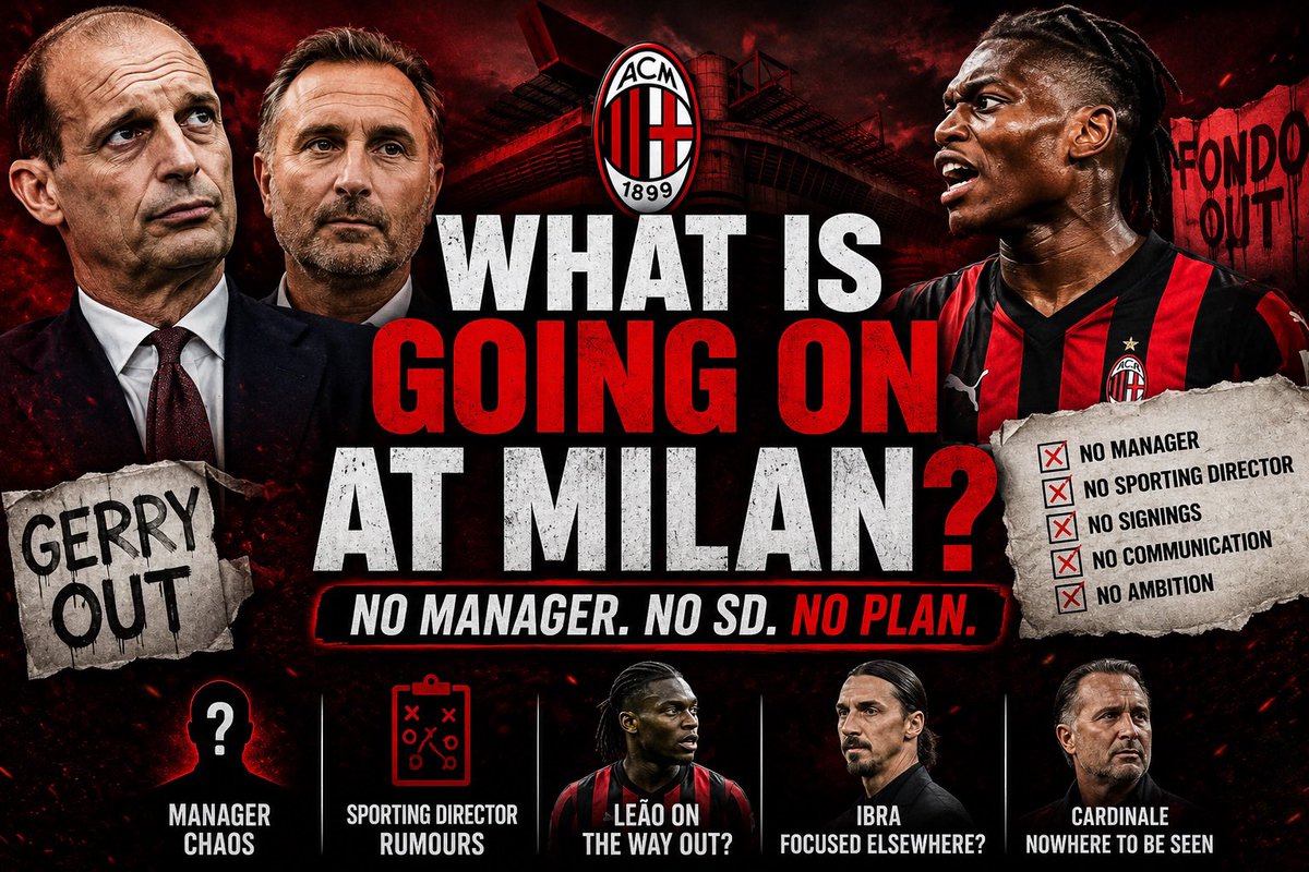 MLMpodcast01's tweet photo. New article now out! ✍️✍️✍️

What is going ok!? Still nothing!

🔗https://t.co/OgWYOsvHBt

#acmilan #cardinaleout #substack #mlmpodcast #calcioblog https://t.co/RBuucIcXzn