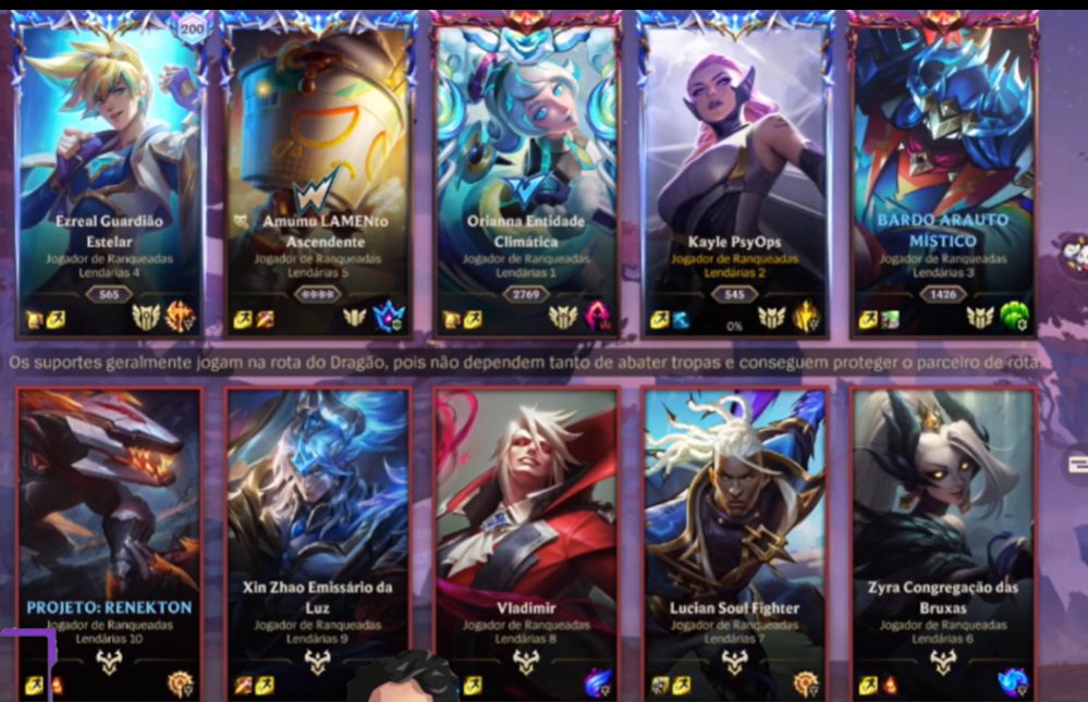 flyfly133's tweet photo. exp média de jogar com um streammer de merda que precisa de 2k pt pra pegar monarca e trolla tanto na lendaria quanto soloq pq sabe que se fosse pela gameplay tava no mapa da fome k wild rift é loucura https://t.co/5ONiB11Dn9