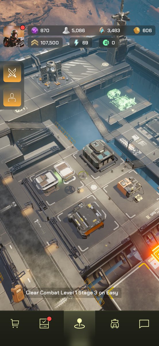 IceWolf_TW_'s tweet photo. Been busy in the Colony levelling up my base, recruited a helper and starting to construct my Fabricator then the Research Lab. I’m on holidays so making slower than normal progress, checking in sporadically while I have some down time to collect resources that have accumulated in my absence. It’s a fun game to jump in and out of. So far I have cleared only the first Combat level so just getting going. The tutorial has improved a lot but still some figuring out and mystery. Personally I like that rather than being too handheld through a game. Everything looks and functions smoothly and the menus are intuitive. Nice crafted! 🤙 
@ParallelTCG @ParallelColony