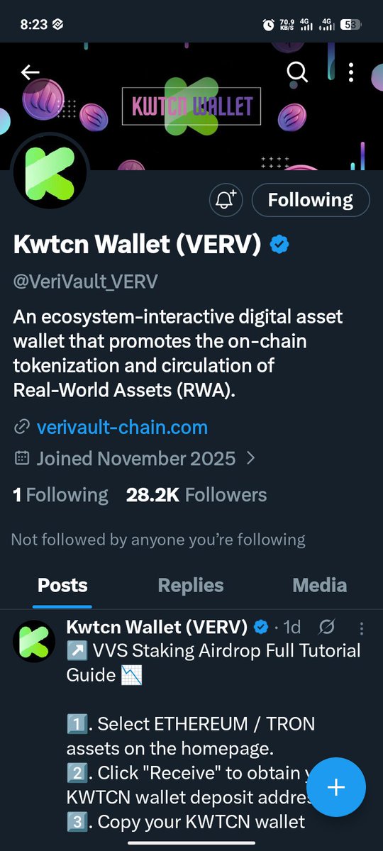 Berjnrr's tweet photo. Subscribe to our Xhttps://x.com/VeriVault_VERV https://t.co/DPF0QZyOdn