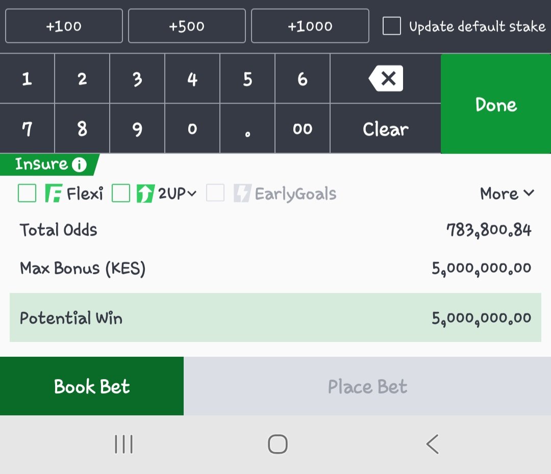 kiprop_mutaike's tweet photo. 783k odds on Sportybet💰
Booking code-44UX6R https://t.co/tPodA3J0V2