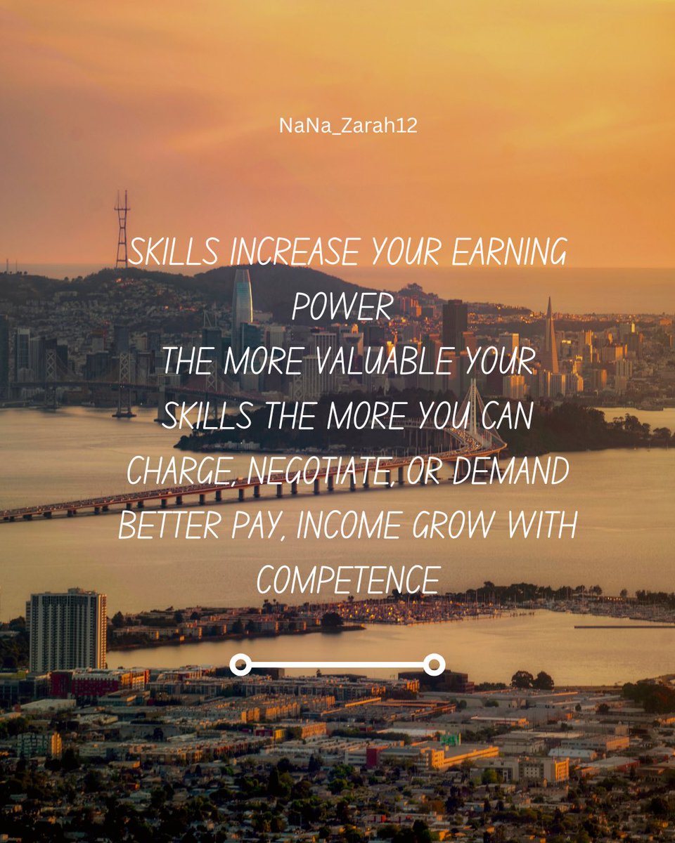 zarahDmoon's tweet photo. A job title can change, but the skills you build are yours.
Stop chasing comfort and start chasing the craft that makes you the best. When you focus on being valuable  rather than just employed, you don't just find opportunities you create them.
#LearningInMy20s #CareerGrowth https://t.co/utpo0W1iTG