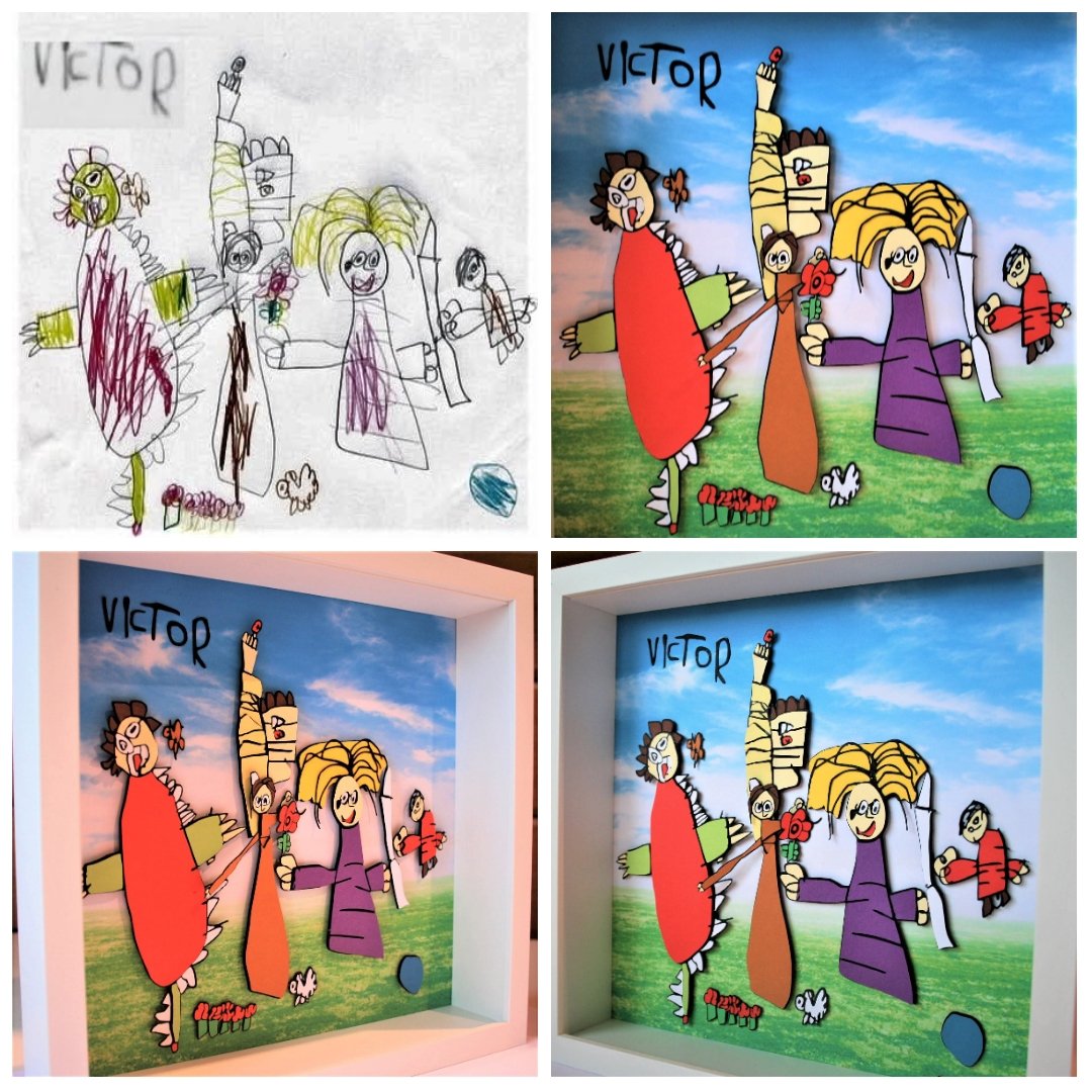 kartonkut's tweet photo. Dibujos geniales convertidos en cuadros 😘😘
#kartonkut #artesania #niños #niñas #mama #papa #familia #dibujosdeniños #dibujando #dandovida #regalos #regalosunicos #arteconniños #regalosespeciales #unregaloparapapá #cuadrosdecorativos #habitacioninfantil #regalo #arteconniños https://t.co/Nr5tCn3Hg6