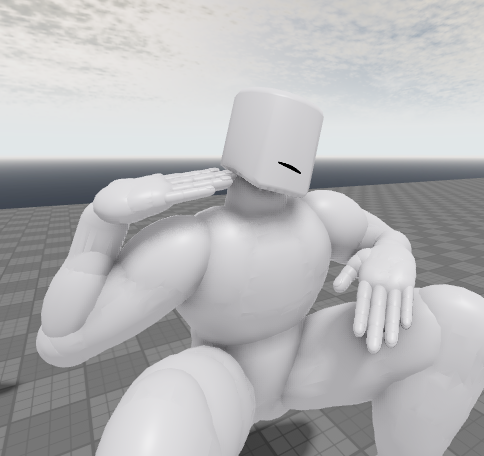 tested this rig with another rig's pose im crying whys it so cunty