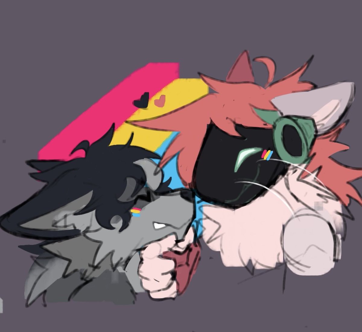 pepfurr's tweet photo. happy pride month cause u gay n stuff https://t.co/fBUp1rJCWX