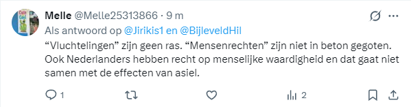 Jirikis1's tweet photo. Juridisch valt #discriminatie, dus ook #racisme op #afkomst en #religie gewoon onder de wet.
#Mensenrechten zijn ná 1945 juist wél in beton gegoten om te beschermen tegen totale willekeur.
De afbraak van onze #zorg en woningmarkt is #VVD-beleid, niet de schuld van #asiel. https://t.co/lvlevIJDUm
