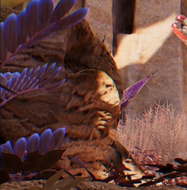 JimJamSWFC94's tweet photo. @FoxBoyJordy Why do the textures on this rock look like something from 2006? https://t.co/RYcWFRxlVA