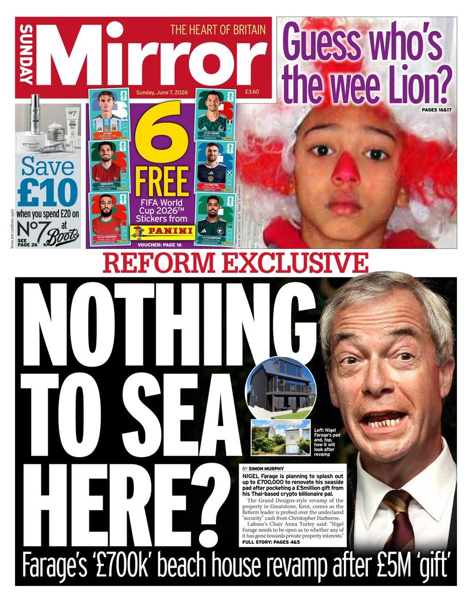 labourpress's tweet photo. When will Nigel Farage come clean about is secret £5milllion "gift"? https://t.co/I0eJMuCJAc