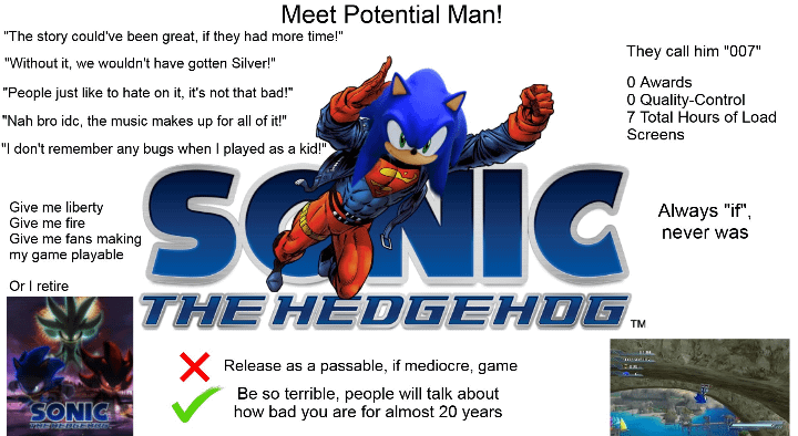 krystal_is_dumb's tweet photo. @ACK_36 Sonic 06 is potential man https://t.co/X0NGdBgABR