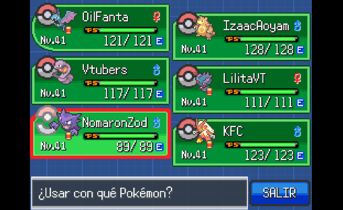mizunoarkss's tweet photo. Asi va de momento el grupo que he usado para vencer a la 4ta Lider del gimnasio planta. Y los que se vienen xD https://t.co/ZdUTygi6iW