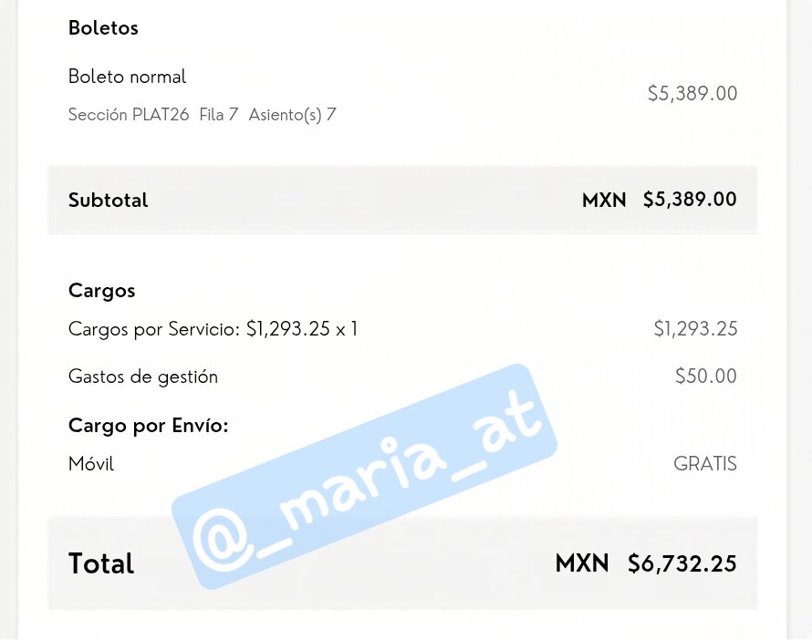 _maria_at's tweet photo. @heyisnata @mx_tickets Se puede en 3 pagos. Lo dejo en 6500 https://t.co/CA8K5b2WPZ