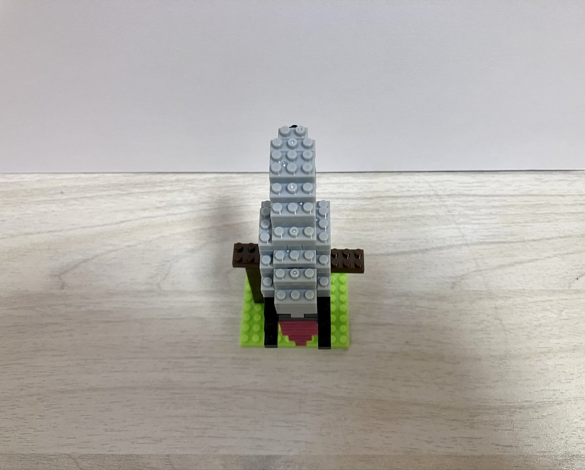 neko_duck's tweet photo. 前から作ってみたかったヨウムをプチブロックで作ってみました！
（これは楽曲とは全く関係ありません笑）

#プチブロック
#petitblock
#ヨウム https://t.co/pUhWjjq7Lr