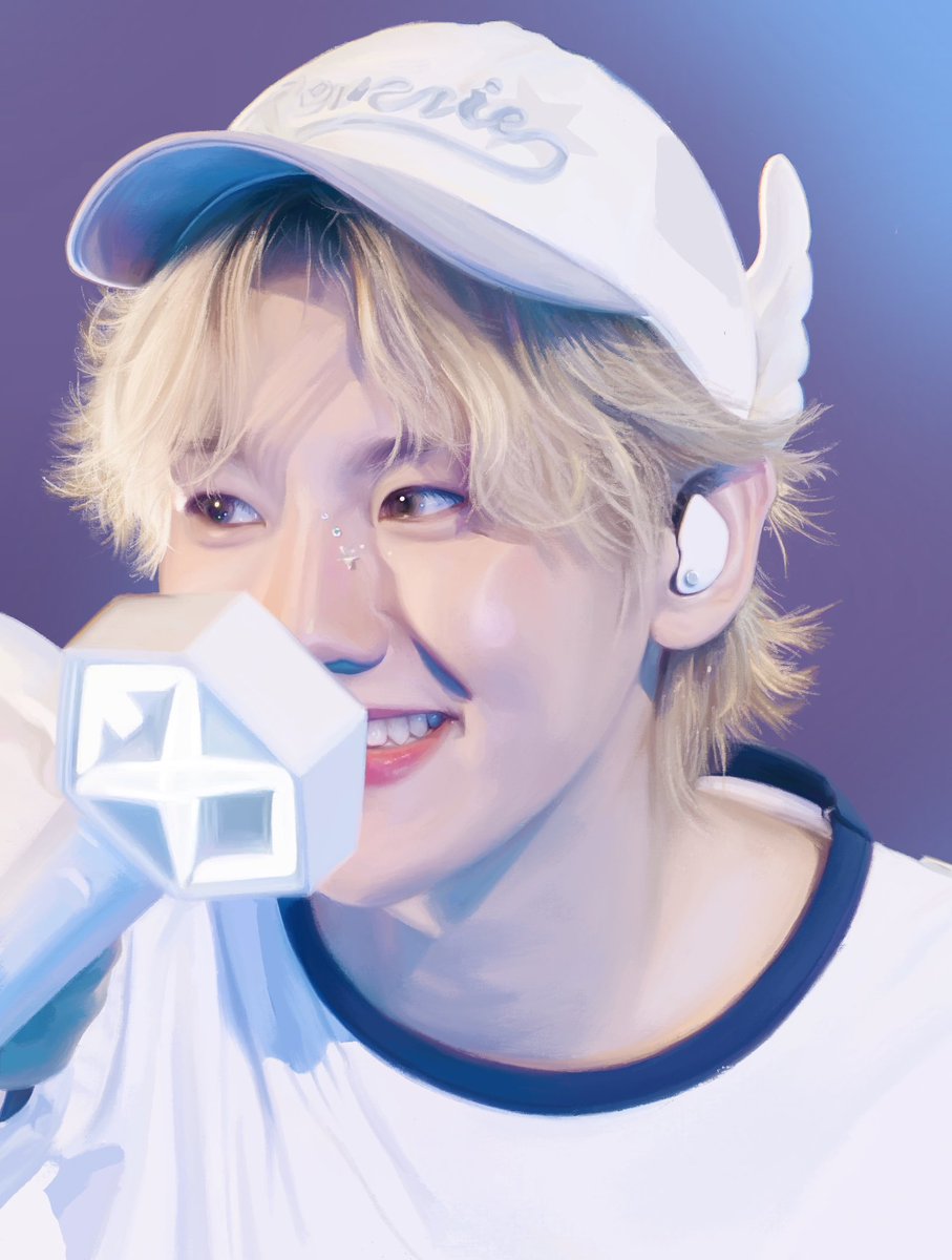 candybaek506's tweet photo. Reverie, 사랑하는 백현시🤍✨ 
                                            #그려봤다백현이 https://t.co/ZUTU0K9u7a