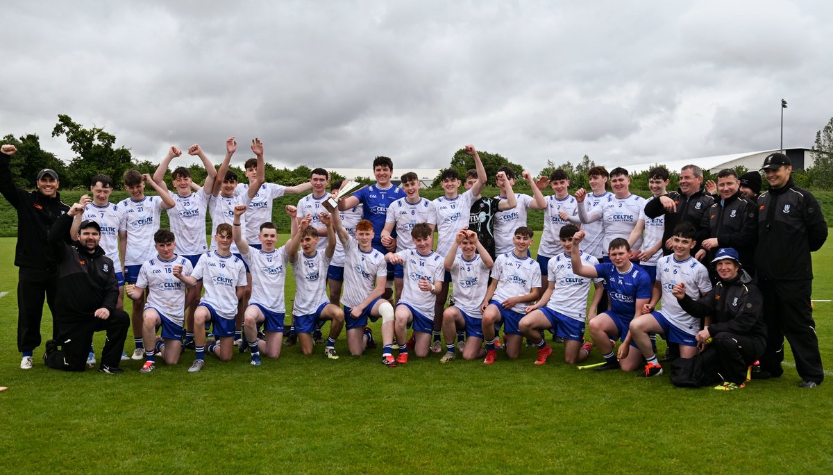 Gaelic_Life's tweet photo. Celtic Challenge glory for Monaghan minors

A first national hurling title after losing finals in 2023 and '24 https://t.co/VGQvSakNf5