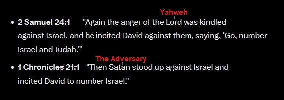 Cleeeave's tweet photo. @pureMetatron @gaptoothdummy The real test is knowing the difference between Jesus's Father, and the 'father' of the pharisees. https://t.co/a9D7NKEKc5