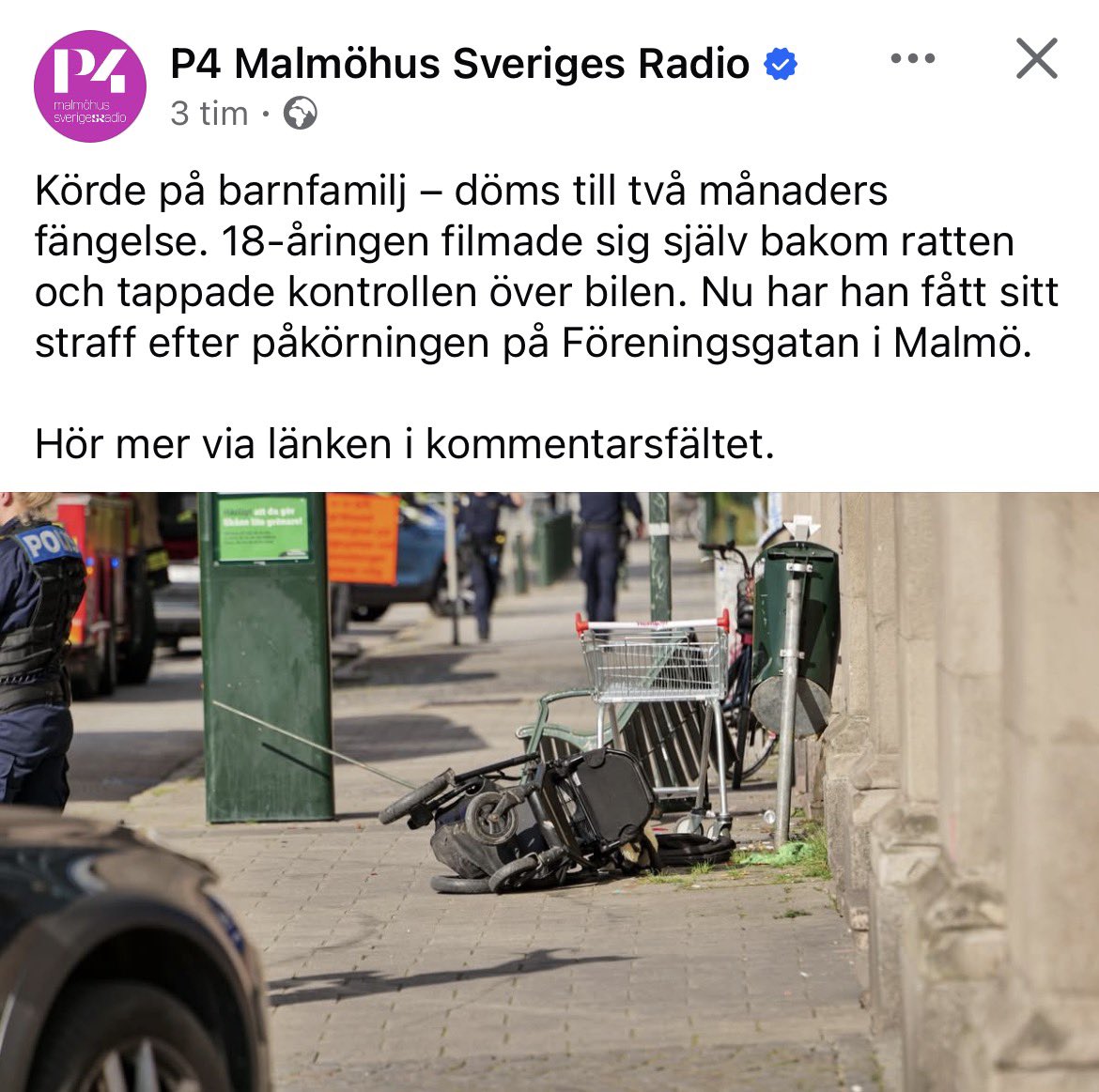 Nils_Littorin's tweet photo. De är ett stort rättshaveri. Hur i hela skogen kan man dömas till 2 månaders fängelse när man kört på nästan en hel familj. Skam. Gör om och gör rätt!! https://t.co/hVY8vo111t