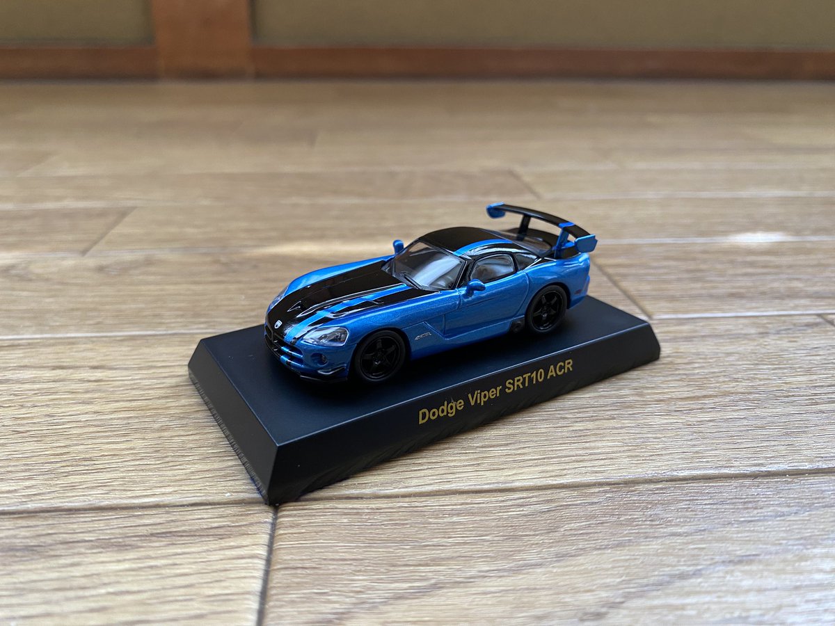 QDlo6g's tweet photo. #京商 #kyosho #ミニカー
Dodge Viper SRT10 ACR https://t.co/0n1EgLtD7R