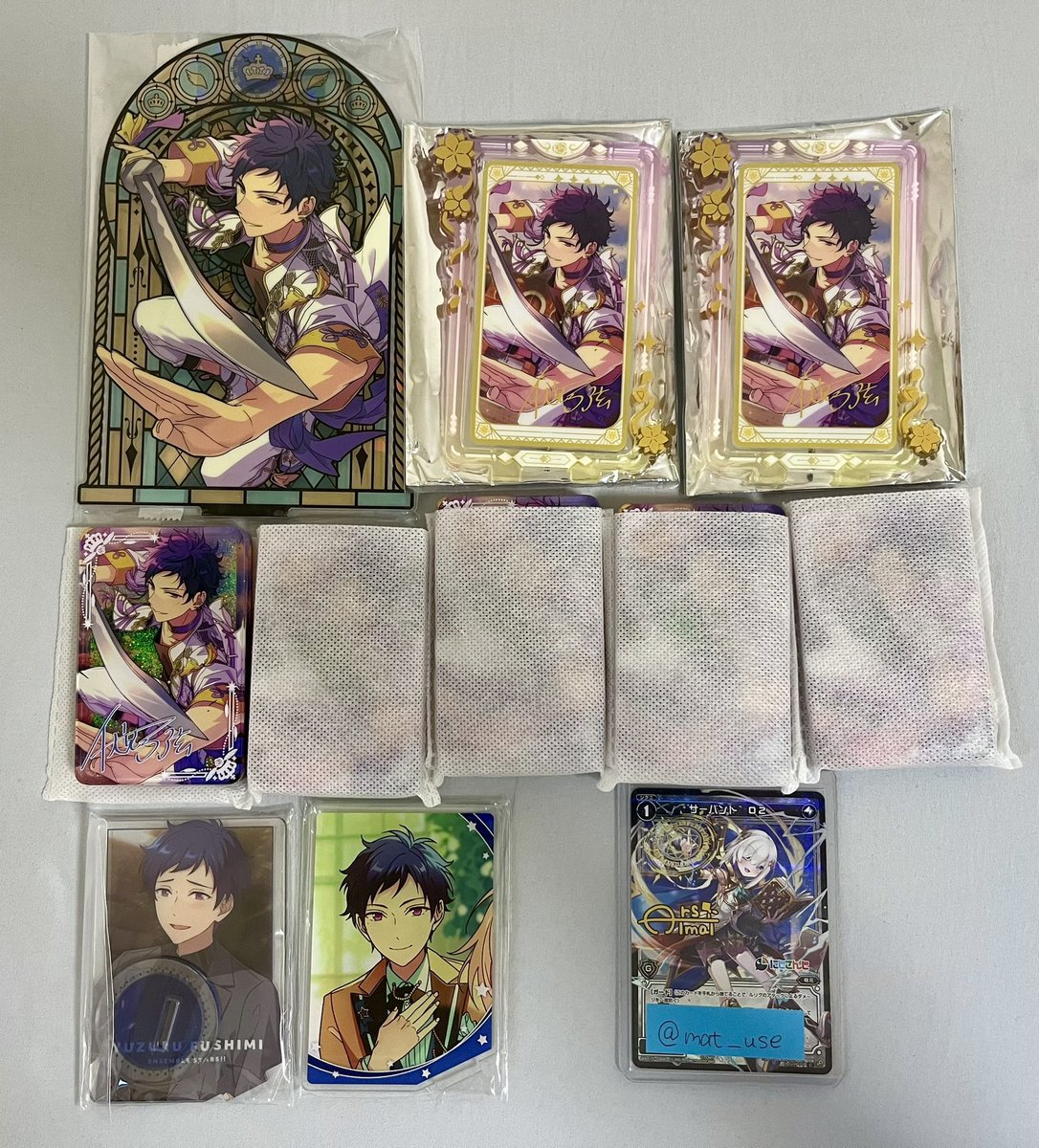 mat__use's tweet photo. 【譲渡】あんさんぶるスターズ あんスタ ホロチケ アルカナカード 色紙 アクスタ コロッタ 中国

譲┆伏見 弓弦

求┆記載額

検索からでもお気軽にお声掛け下さい🕊 https://t.co/p0FQfrr0nu