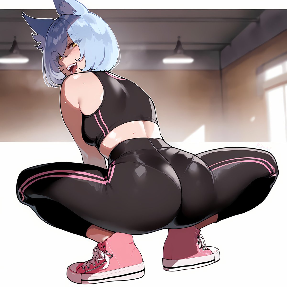 Echiraboi's tweet photo. QT Your Character's Gym Outfit 💪
Thanks for the invite @cunnharu !!

Gym session got me so worked up again… 💦

Inviting @arthuro385868 to come along! 🏋️‍♀️

#femboy #aiart #sissy #nsfw #OCart #OC https://t.co/Ok87ABBubB