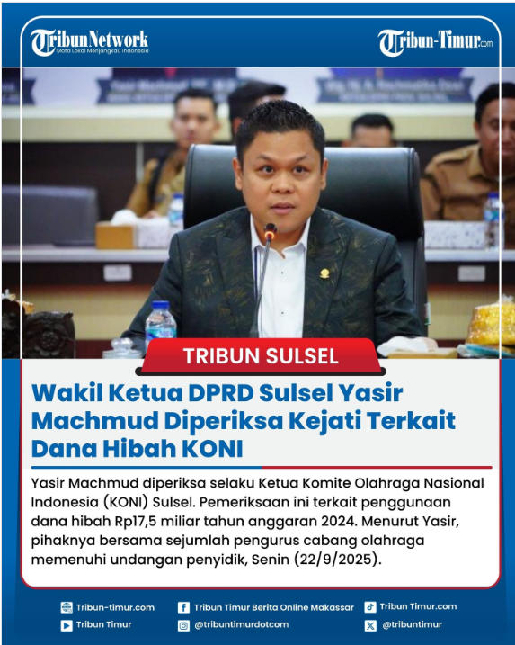 dimarsasongko98's tweet photo. Prabowo tiap hari ceramah soal "Serakahnomics" , perilaku rakus yang katanya harus diberantas.

Lalu ketahuan: 

putri Wakil Ketua DPRD Sulsel dari Partai Gerindra , partainya Prabowo sendiri ,menguasai 41 dapur MBG di Sulawesi Selatan.

Aturan resmi BGN: maksimal 10 dapur per yayasan.
Yasika Group punya 41.

BGN ditanya soal pelanggaran aturannya sendiri, jawabnya: 

"Siapapun yang mampu membangun, dipersilakan."

Dan sang ayah, Yasir Machmud? 
Lagi diperiksa Kejati Sulsel soal dugaan korupsi dana hibah Rp17,5 miliar.

Ayahnya diperiksa jaksa soal duit negara. 
Anaknya kuasai 4x lipat batas maksimal dapur yang dibiayai program negara.

Ini yang Pak Prabowo maksud "Serakahnomics" , atau definisinya bisa berubah kalau pelakunya kader sendiri?