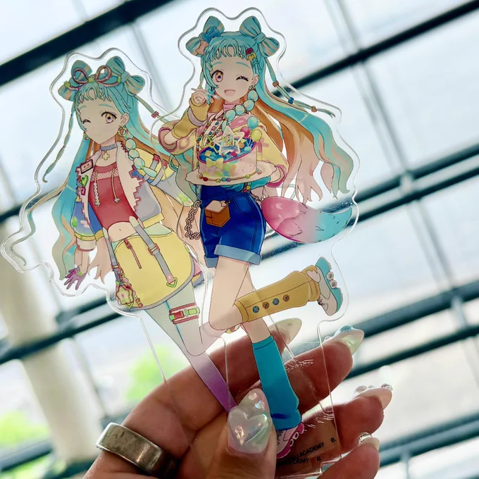 ボンボヤージュ…空と海とが重なる…… (※雨天で本当に空と海が繋がっている) #aikatsu