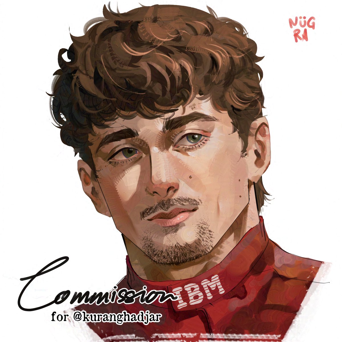 TheNugrawesome's tweet photo. cm for @kuranghadjar 🏎️💨
#commission #f1 #leclerc https://t.co/CKKmesx9xt