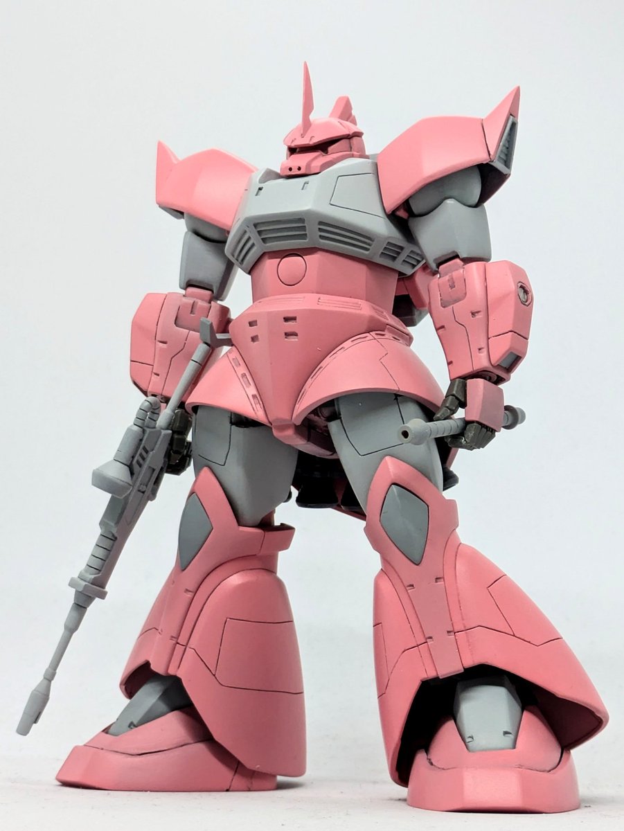Momohiki0928's tweet photo. ももいろジョニーはそうびをてにいれたぞ😭

次は塗装だッ！

#ゲルググ
#HGUC
#ガンプラ https://t.co/KS0qL3RxXD