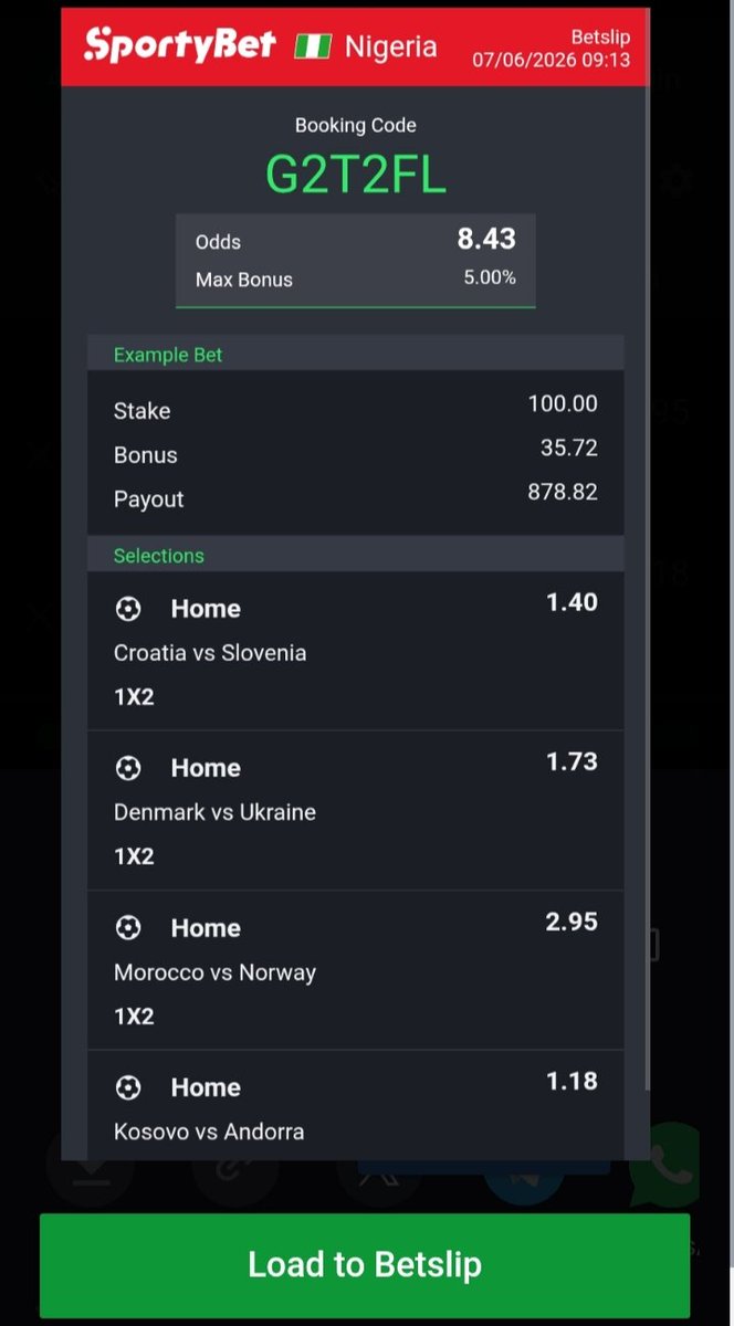 ibannytips's tweet photo. SOCCER ACCA 

FRIENDLY MATCHES

LEGIT 8.43 ODDS @SportyBet
@SportyBetNG

STAKE RESPONSIBLY

🔞🔞🔞🔞🔞 https://t.co/ENtz4etbsp
