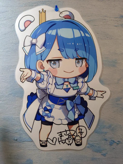 じつは!現地でサインを書かせてもらってきました!!! よかったら見に行ってみてね #ネオまさる家