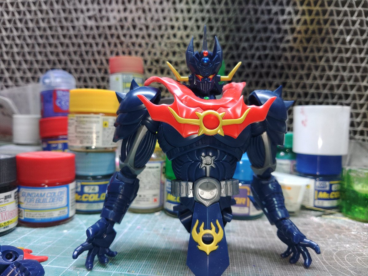 rarihoosvl's tweet photo. #MODEROIDO　#マジンサーガ　#マジンガーZ　パチ組み中　足は次の土曜かなぁ～🤔 https://t.co/PEIpHSr5dp