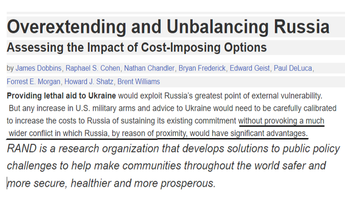 BS_overload's tweet photo. @ivan_8848 Blame where it's due, please.
Project Ukraine is the brainchild of elite US planners who were determined to exploit what they saw as Russia's vulnerability.
Westerners who haven't been deceived by the unrelenting anti-Russian propaganda have little or no influence over policy. https://t.co/81NWrT0iNI
