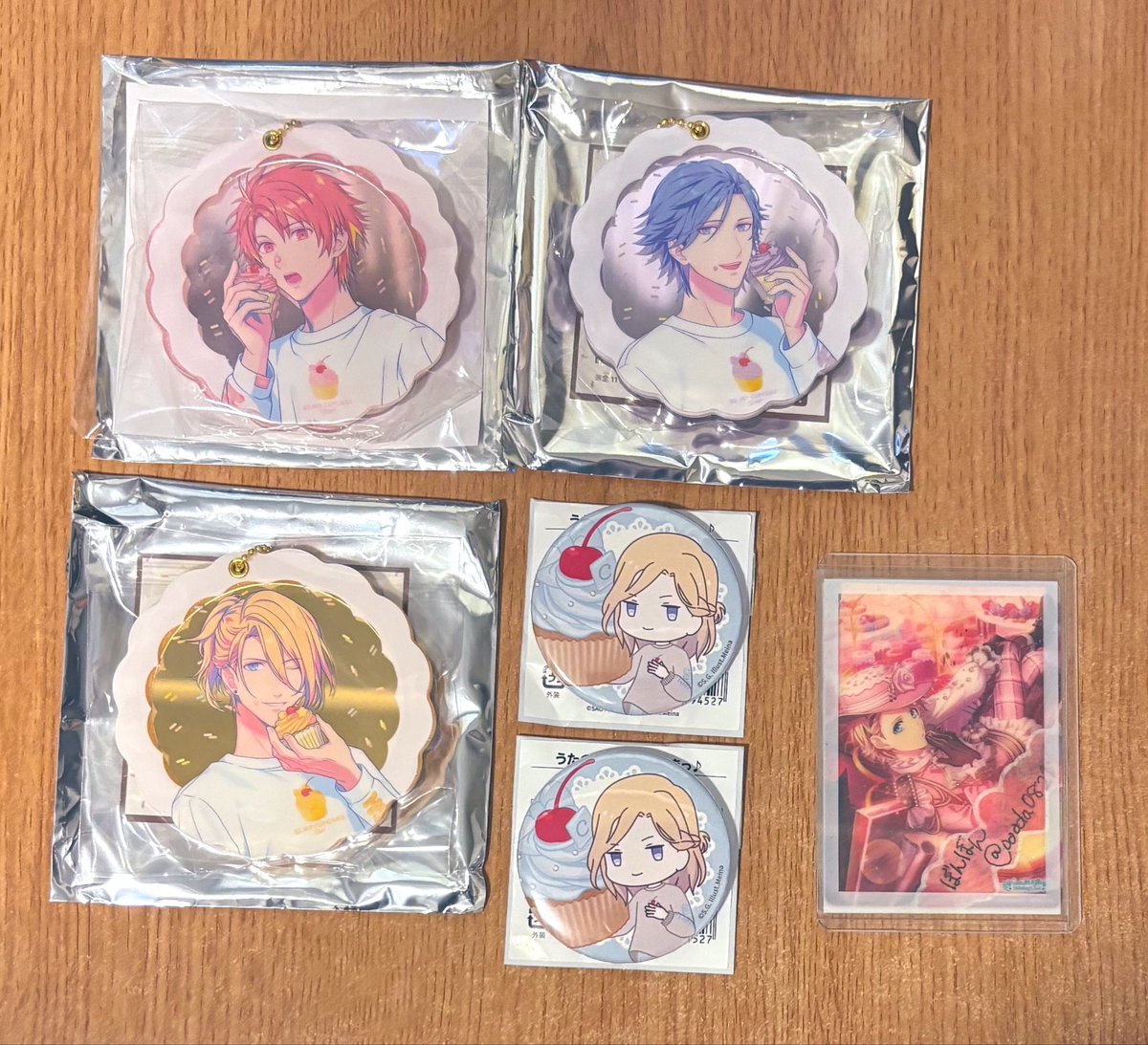 RT @oooda0821: 交換 譲渡 うたプリ BGS BMC 譲: ミラーキーホルダー