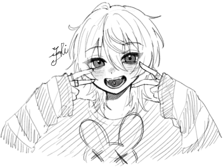 solid_xx13's tweet photo. 過去絵
模写
なんか２パターンあった。みんなはどっちが好き? https://t.co/gahqKKPOue