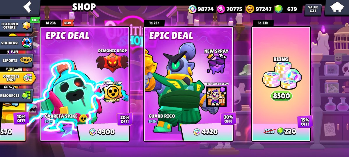 RareMRK's tweet photo. @BrawlStars I don't think that rare exclusive OG Gem Grab spray should be here https://t.co/xx21gtDuf6
