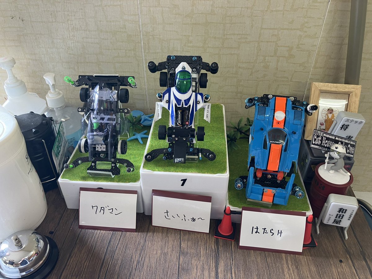 powerdashlove's tweet photo. 裏レース( ➕でラジ4ジャンプ変更）
3人参加(一回勝負)
1位:さいふぁ〜さん
2位:ワダマン
3位:はたらけさん
おめでとうございます❗️🎉 https://t.co/Se1Vq50qnH
