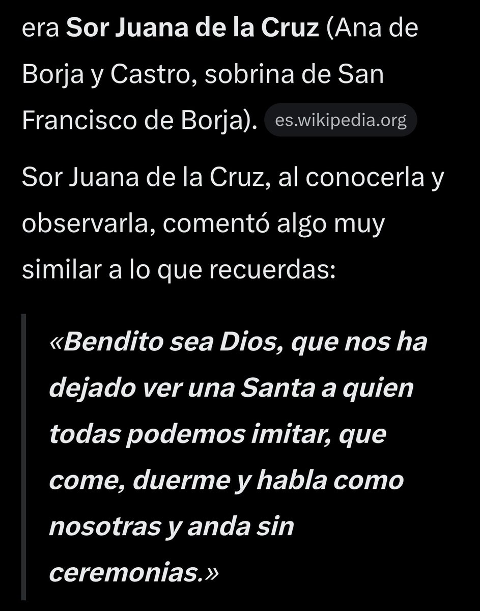 frantoniomaria's tweet photo. "la misión que os confío es que seáis humanos... hombres y mujeres de carne y hueso. Sin apariencias, sino rostros fiables..."

Cuando escuchaba esto estaba pensando en este otro comentario sobre santa Teresa de la abadesa de las Descalzas Reales de Madrid. @ProfEmilioMart1 https://t.co/5d5jbcznfe