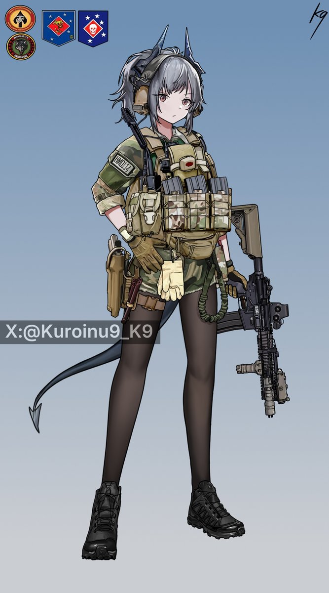 Kuroinu9_K9's tweet photo. MARSOC Liskarm
#Arknigths #γ’γΌγ―γγ€γ #ζζ₯ζΉθγ
€
#MARSOC https://t.co/KxxNfqFJQI