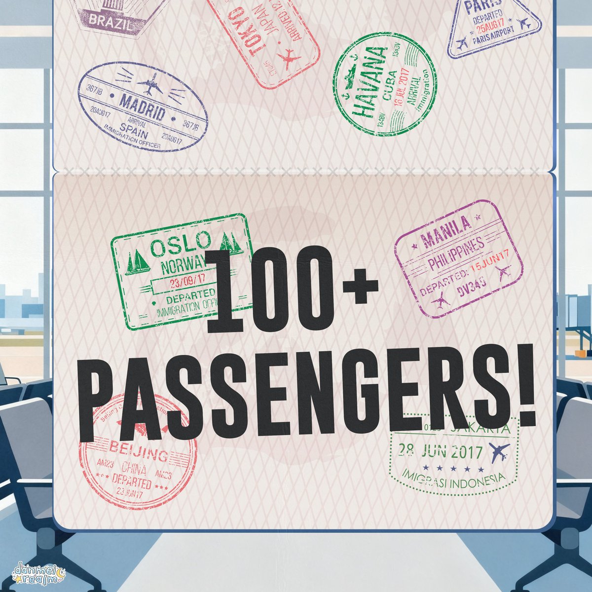 danmeirealm's tweet photo. 🧑‍✈️ ATTENTION, PASSENGERS!

Thanks to your overwhelming support, we've officially reached 100+ interested passengers! ✈️☁️

To celebrate this milestone, we're excited to announce we'll be doing group orders! 🎫

We can't wait to welcome you aboard for SVSSS CSE 2026! 🛫 https://t.co/s18teA6wJH