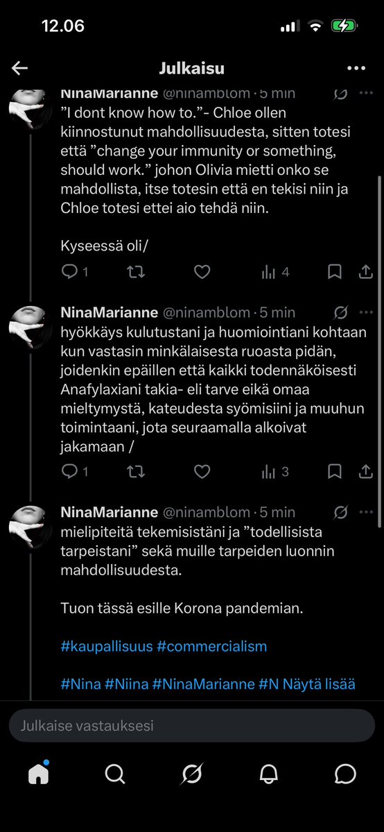 ninamblom's tweet photo. @EUCourtPress @NobelPrize @NobelWomen @NobelPeaceOslo @rikosseuraamus @TommiReen @uimaliitto @Kesko_IR @SuomenPoliisi @suomenyrittajat @SuomenEduskunta @willerydman @PetteriOrpo @JuttaUrpilainen @anttihakkanen @Halla_aho @Haavisto @SuomenTulli @SveAmbFI @myrkytystieto @Polamk @UN https://t.co/qGkiAWa5W4 https://t.co/fySWcYZOrH