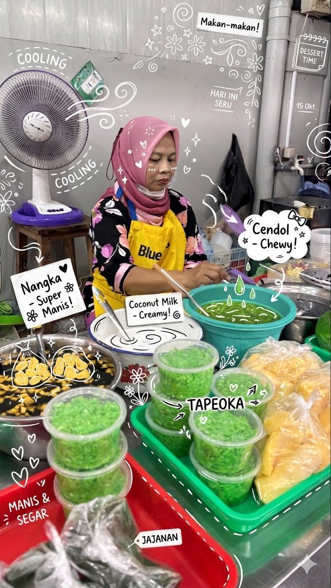 droaemonz's tweet photo. Ke solo memilih untuk mencari es dawet yang cozy dibanding yang viral https://t.co/hKGAAnoErF