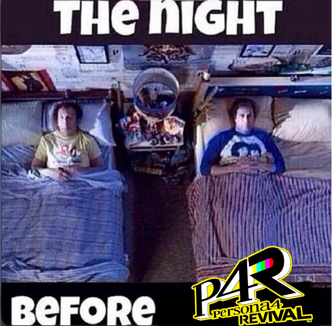 Batineitor2's tweet photo. No puedo creer que en verdad ya será el día en el que sepamos más de Persona 4 Revival :D
Aún tengo fe del regreso del casting original 😭 https://t.co/VGoMNo7jm1