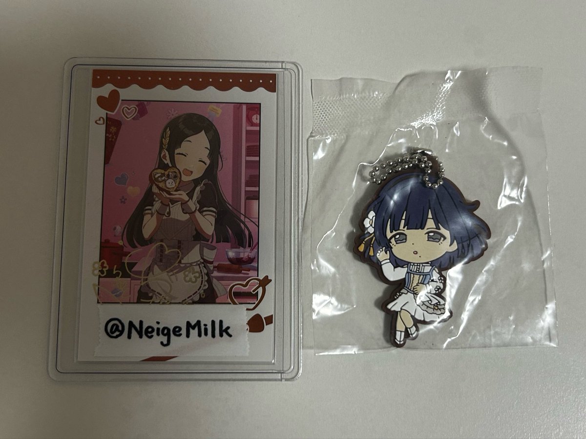 NeigeMilk's tweet photo. 【交換】学園アイドルマスター 学マス ラバーマスコット ラバマス

譲)美鈴

求)燕

郵送希望です。
お心当たりのある方は、お気軽にお声掛けください🙇‍♀️ https://t.co/svUnhZz7CC