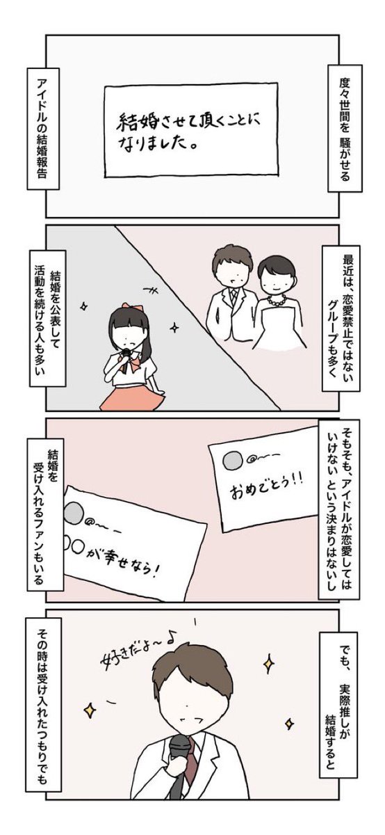 ダイナマイト・マリンのアイドルの結婚についての投稿画像1