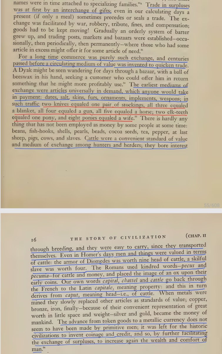 newreck's tweet photo. Hilarious to read earliest mediums of exchanges during initial stages post development of transport... https://t.co/F5bTpcZqxI
