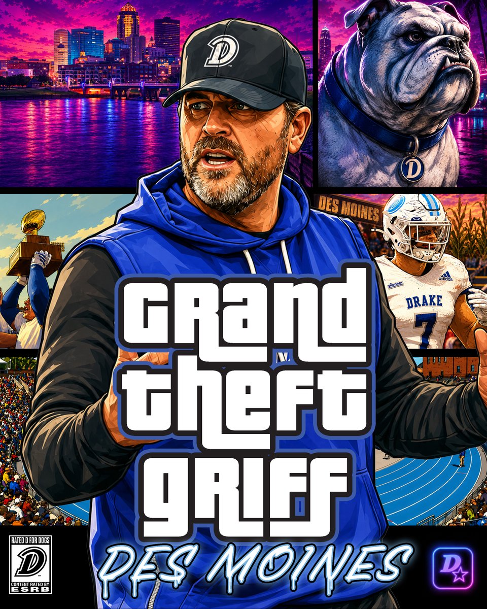 SethHoward_'s tweet photo. All this fuss about College Football 27, but are you ready for Grand Theft Griff????

#GTA6 https://t.co/t5esCOu87s