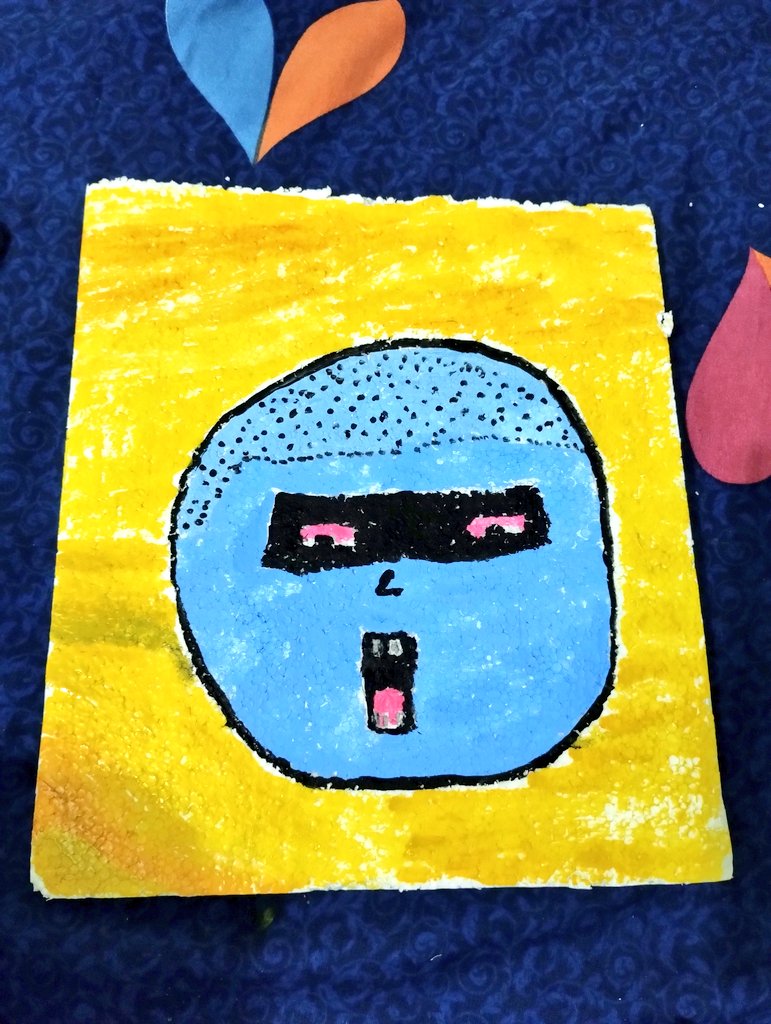 Rosh_w3's tweet photo. My first art for @adamilenich , i hope u like my arts , i make it's at 2 hours ll
How is it my wall hanging painting lll
Kindly support guys and show your love ll
@adamilenich  kindly check my arts 🥹ll https://t.co/1GIcSrZjYv