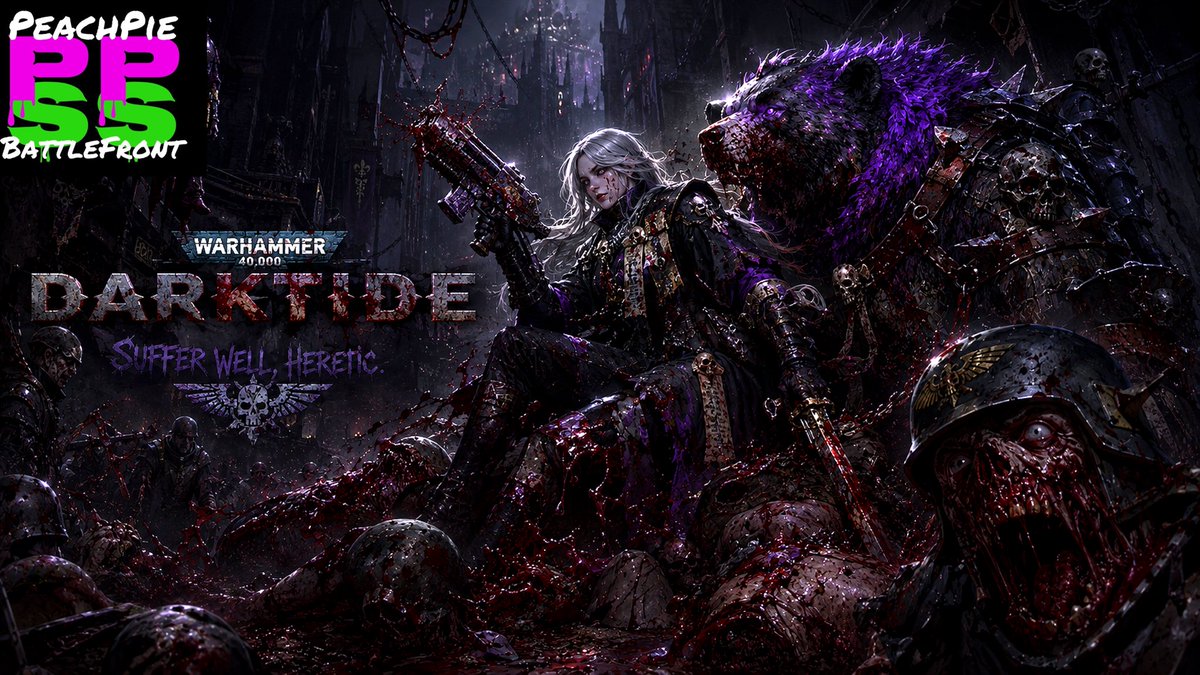 ZombieSometimes's tweet photo. 皇帝万歳 War hammer 40000 DARKTIDE 2026.06.07 https://t.co/WNcqLhIhQF @YouTubeより https://t.co/lxrGo6ajPA
