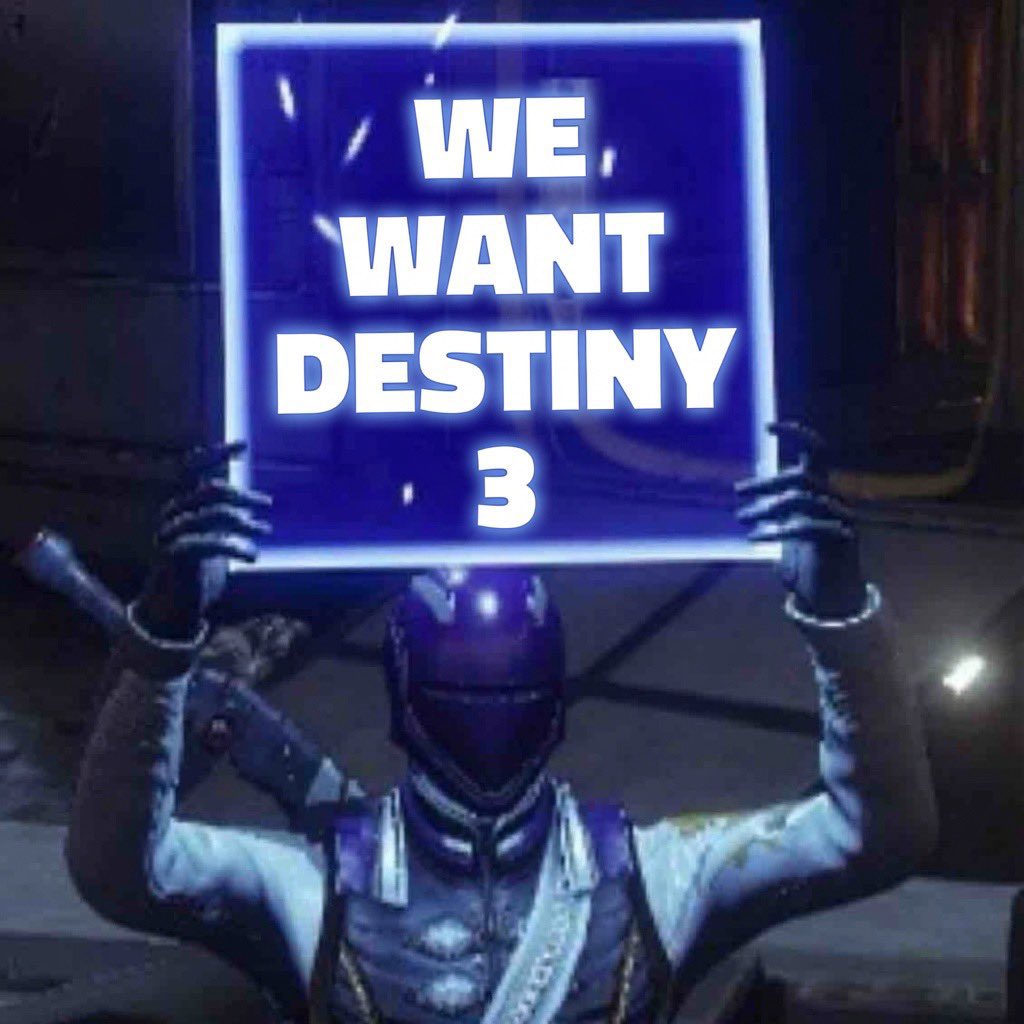 Nayru0608's tweet photo. @JakeParkerLIVE @Sony @PlayStation @Sony @PlayStation please greenlight Destiny 3 and don’t kill the Destiny franchise. This game is unique. #SaveDestiny #WeWantDestiny3 https://t.co/coI4NgF0P3
